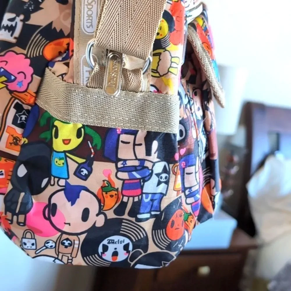 Tokidoki ProSportsac Med Duffel Weekender Bag Pockets Kawaii Japan Anime…